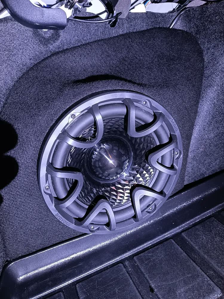 foto de Alto Falante Subwoofer 12 Bravox Uxp Noir Full Black 2+2oh Cor Preto