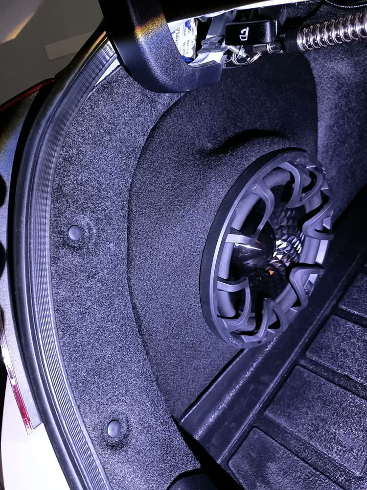 foto de Alto Falante Subwoofer 12 Bravox Uxp Noir Full Black 2+2oh Cor Preto