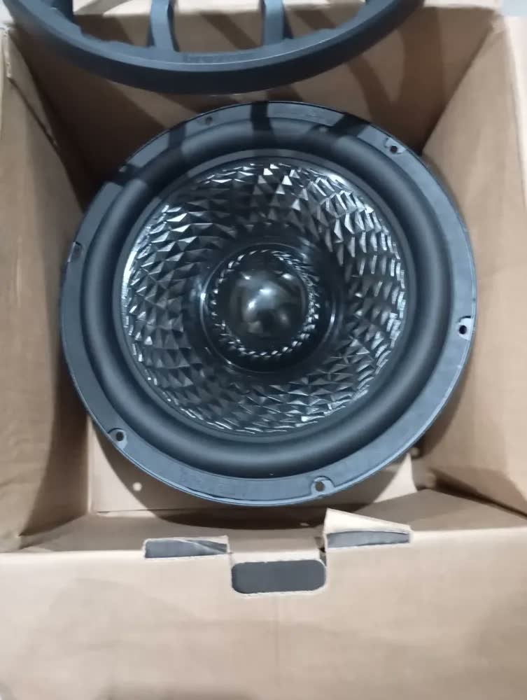 foto de Alto Falante Subwoofer 12 Bravox Uxp Noir Full Black 2+2oh Cor Preto