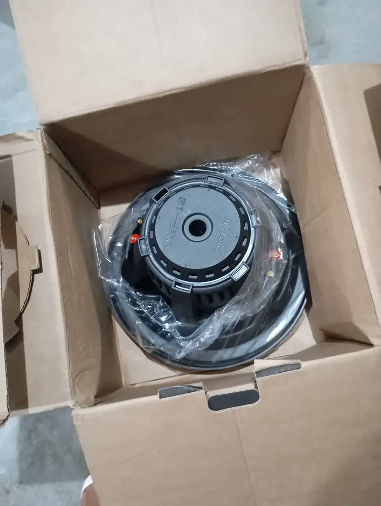foto de Alto Falante Subwoofer 12 Bravox Uxp Noir Full Black 2+2oh Cor Preto