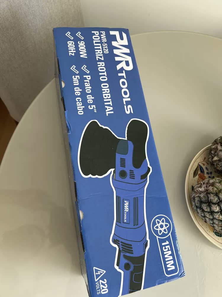 foto de Politriz Roto Orbital Pwr 5120 By Sigma Tools 5 Pol - 15mm 900w 60hz Cor Azul