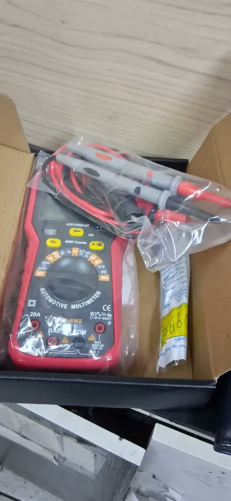 foto de Multímetro Automotiv Dig Rpm Temperatura Frequência Usatest