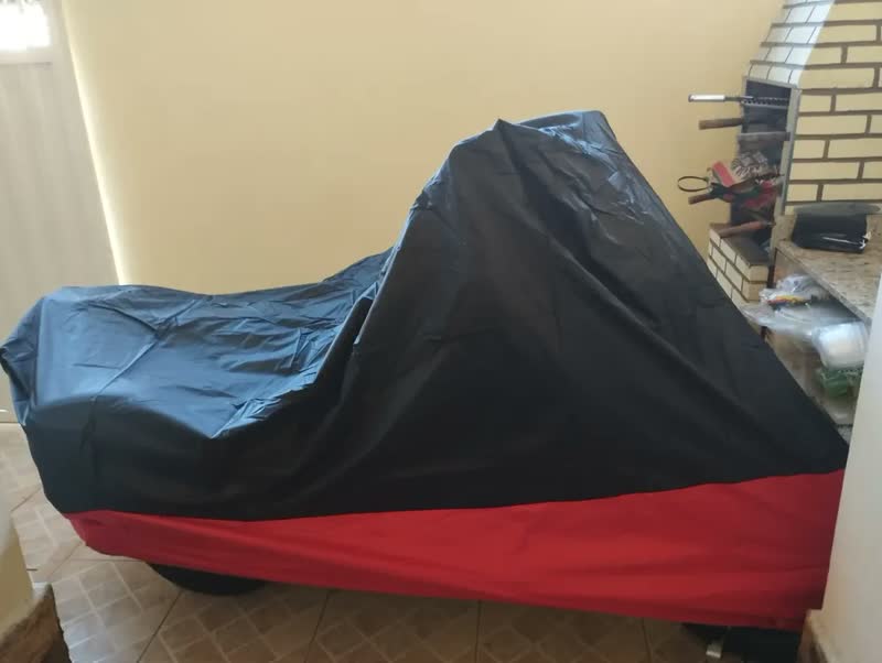 foto de Capa Para Moto Forrada Lmpermeável Térmicasol Chuva