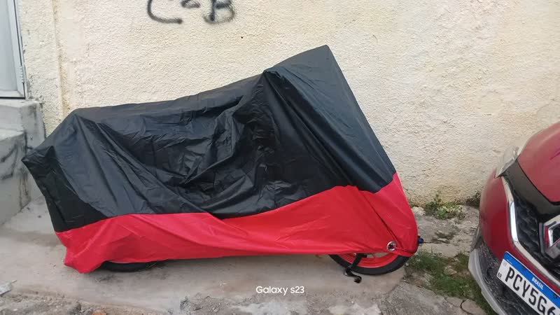 foto de Capa Para Moto Forrada Lmpermeável Térmicasol Chuva