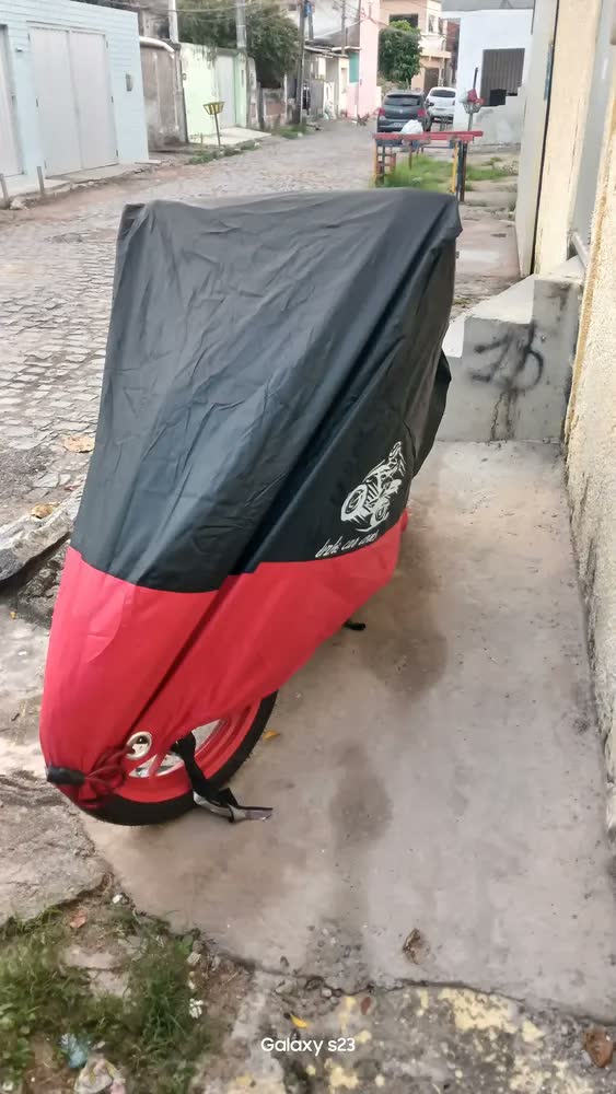 foto de Capa Para Moto Forrada Lmpermeável Térmicasol Chuva
