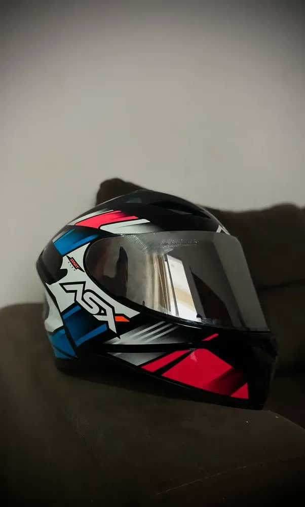 foto de Viseira Compativel Capacete Axxis/asx Eagle/draken/city V18b