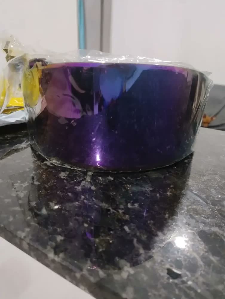 foto de Viseira Compativel Capacete Axxis/asx Eagle/draken/city V18b