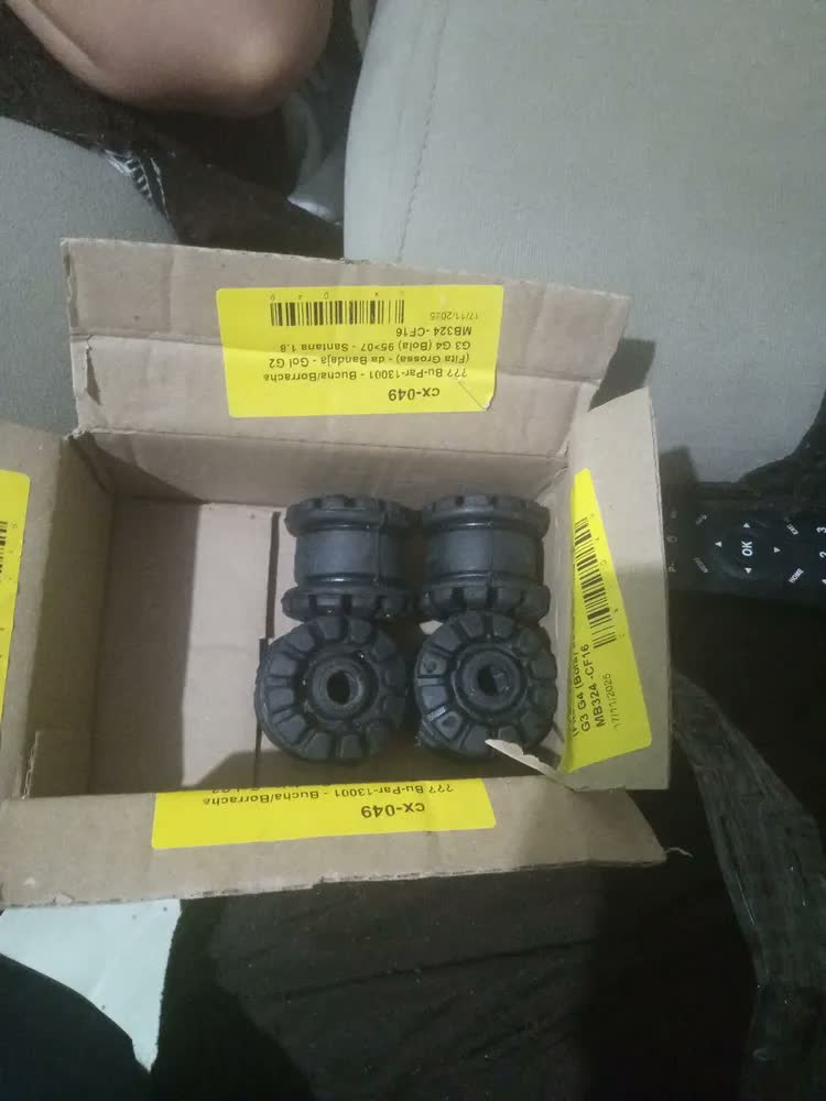 04 Buchas Fita Grossa Da Bandeja Gol G2 G3 G4 1994 Até 2014