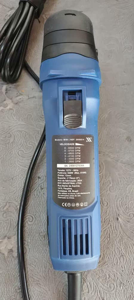 foto de Mini Politriz Roto Orbital 75mm 3 Pol 810w Vonixx