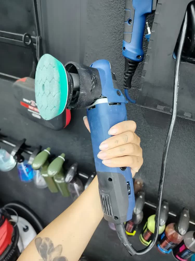 foto de Mini Politriz Roto Orbital 75mm 3 Pol 810w Vonixx
