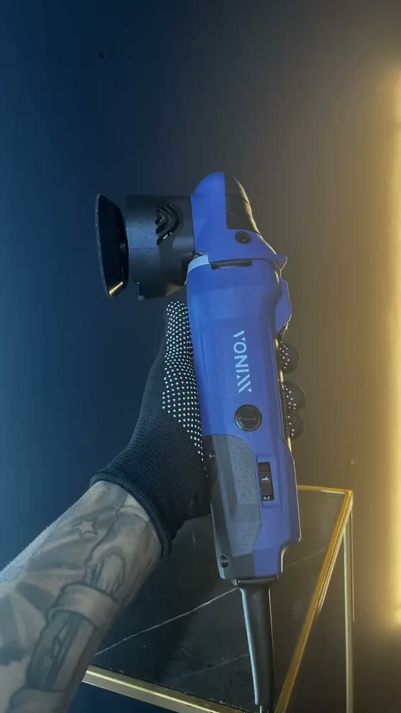 foto de Mini Politriz Roto Orbital 75mm 3 Pol  810w Vonixx