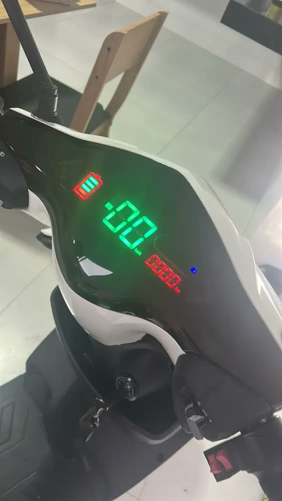 foto de Moto Elétrica Wx-02 Tnx 60v 1000w 20ah -conforto E Segurança