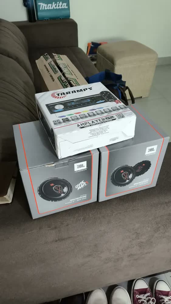 foto de Player Automotivo Taramps AMPLAYER G2 com Bluetooth e 400W RMS
