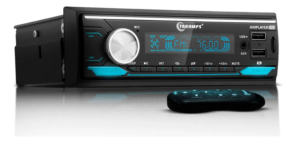 Player Automotivo Taramps AMPLAYER G2 com Bluetooth e 400W RMS