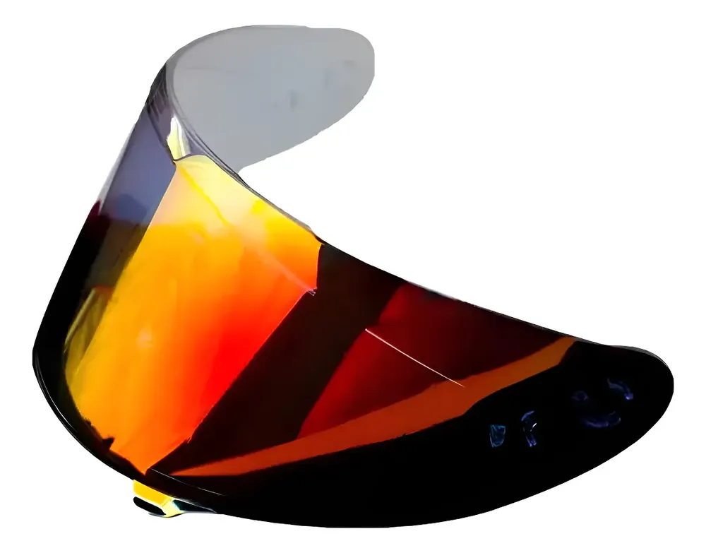 Viseira Capacete Asx Axxis Vermelha Revo Eagle Draken V18b