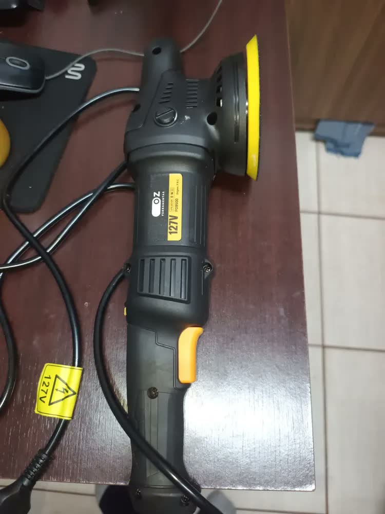 foto de Politriz Eletrica Roto Orbital 15mm 5 E 6 Pol 950w Po950 Oz