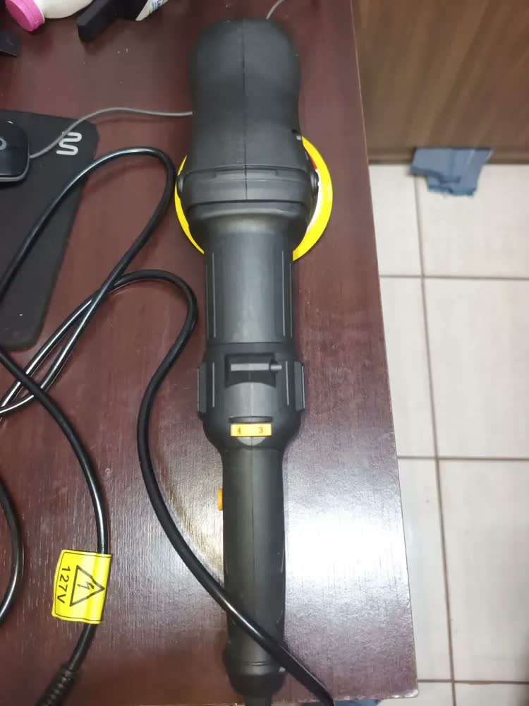 foto de Politriz Eletrica Roto Orbital 15mm 5 E 6 Pol 950w Po950 Oz