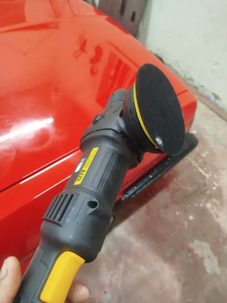 foto de Politriz Eletrica Roto Orbital 15mm 5 E 6 Pol 950w Po950 Oz