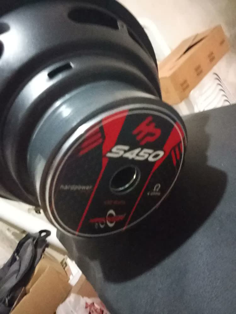 foto de Subwoofer Hard Power S450 10 Polegadas 250W RMS 4 Ohms