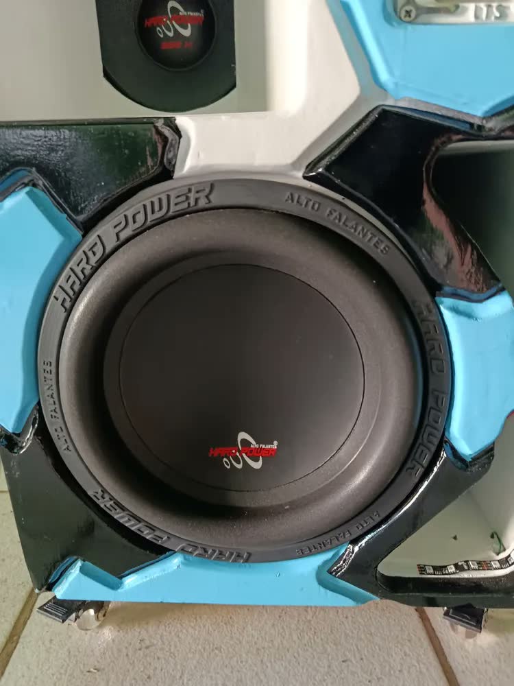 foto de Subwoofer Hard Power S450 10 Polegadas 250W RMS 4 Ohms