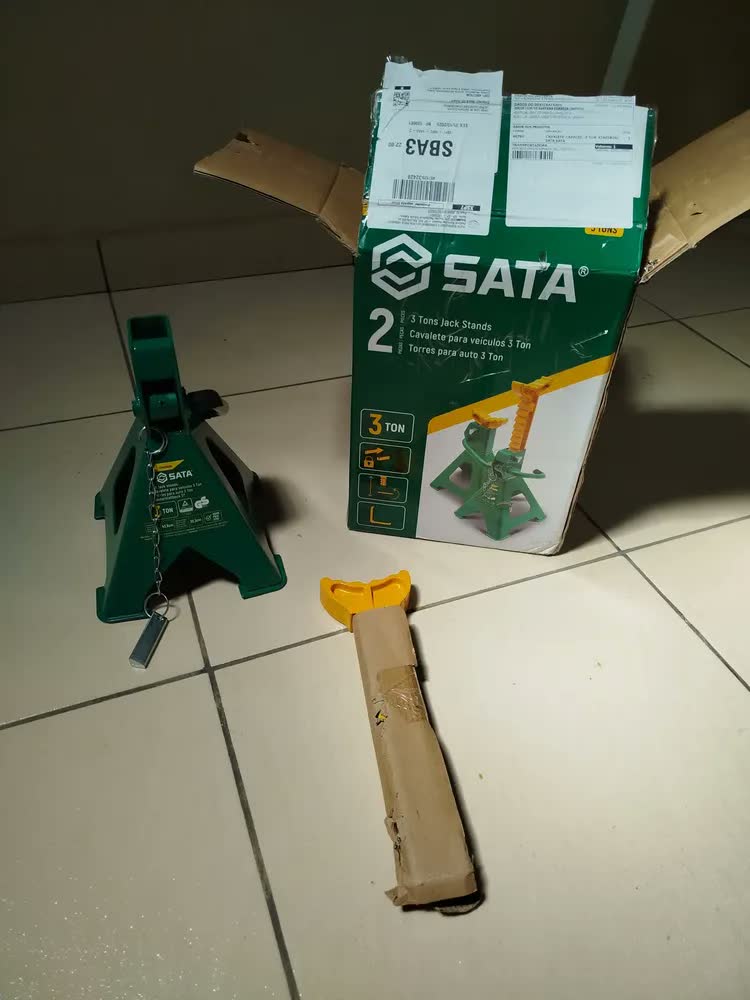 Cavalete Automotivo Sata Ajustável para 3 Toneladas