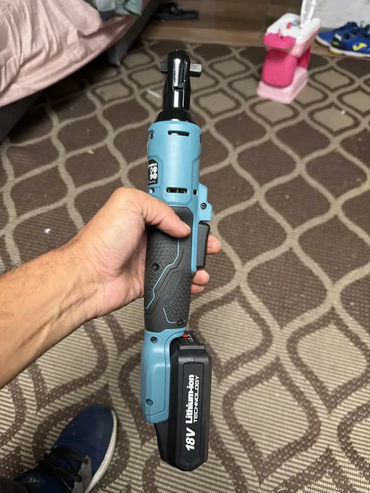foto de Chave Catraca 3/8 Sem Bateria Wesco Azul-petróleo