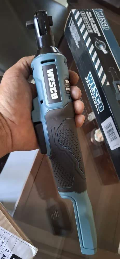 foto de Chave Catraca 3/8 Sem Bateria Wesco Azul-petróleo