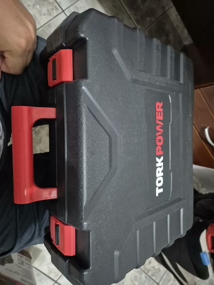 foto de Esmerilhadeira Lixadeira Industrial Tork 125mm Bateria 20v Cor Cinza Frequência 50/60hz