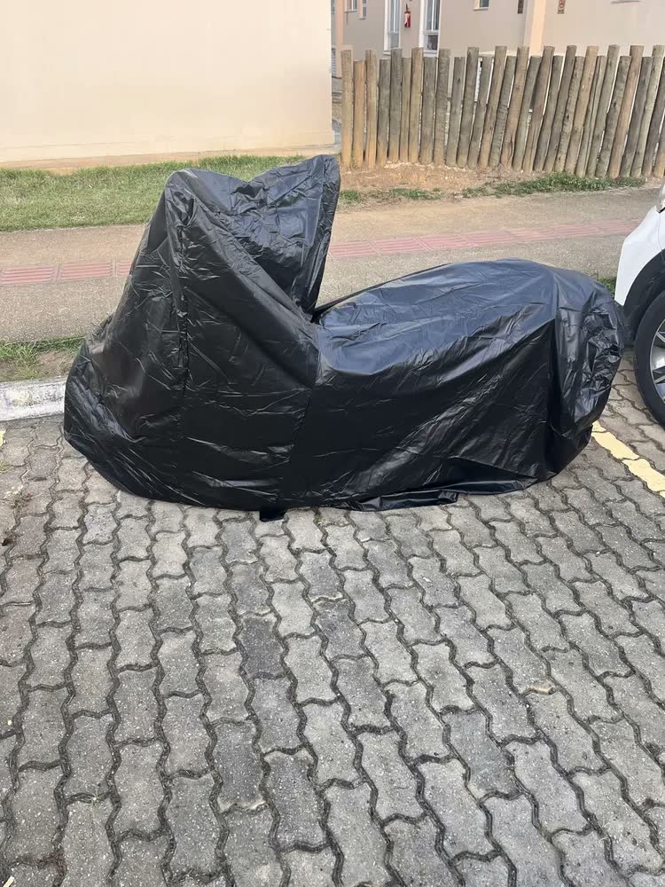 foto de Capa De Cobrir Moto Honda Biz 100 110 125 Proteção Uv Sol Chuva Impermeável