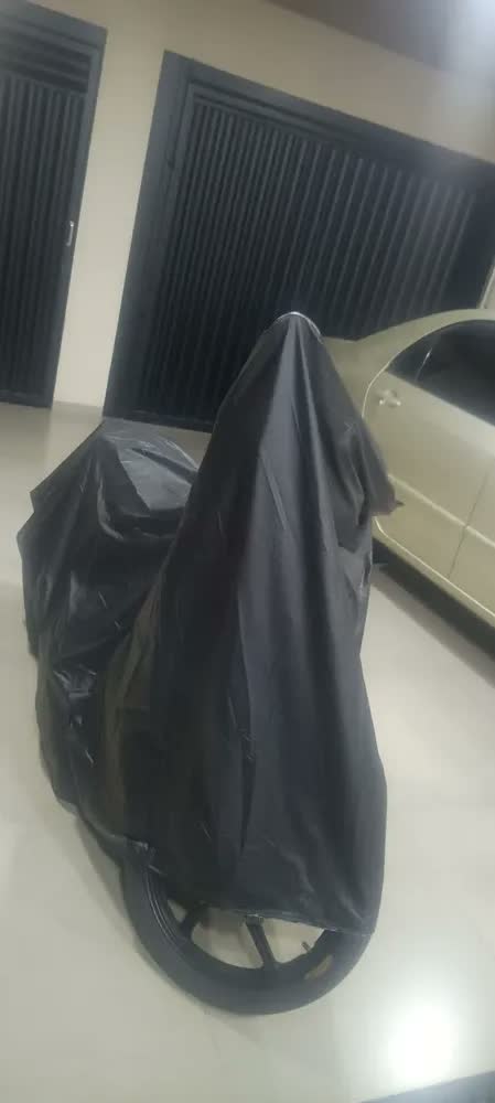 foto de Capa De Cobrir Moto Honda Biz 100 110 125 Proteção Uv Sol Chuva Impermeável
