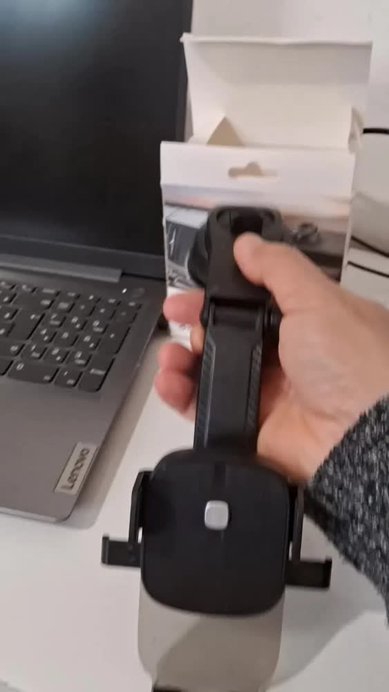 foto de Suporte Veicular 360° Para Celular Automotivo Carro Painel Mesa Retrovisor Preto