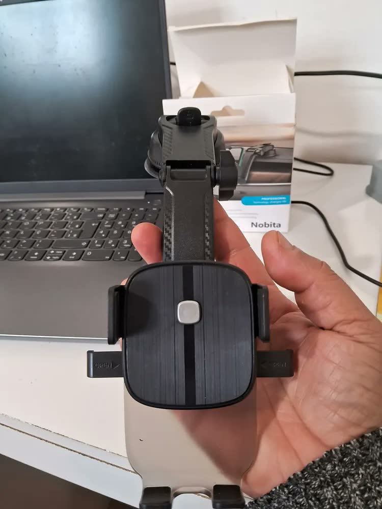foto de Suporte Veicular 360° Para Celular Automotivo Carro Painel Mesa Retrovisor Preto