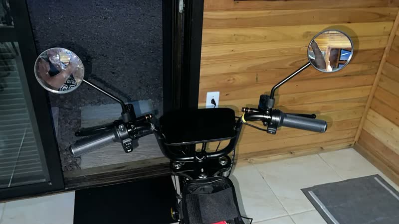 foto de Scooter Elétrico Dx5 Motor 1500w Adulto Max 55km/h Caixa 1/2 Preto