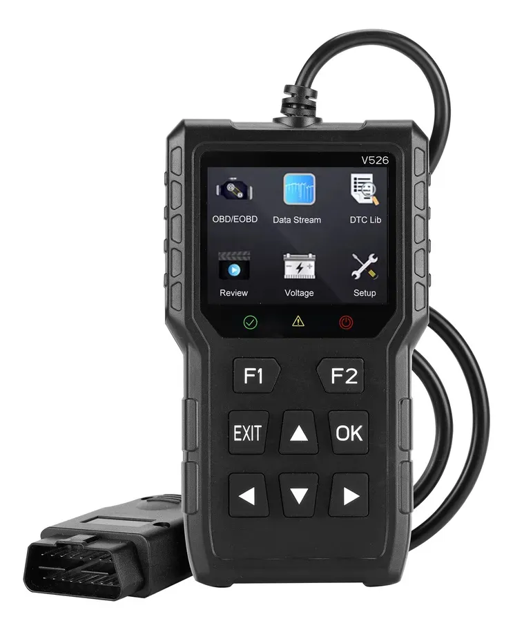Scanner Automotivo Obd2 V526 Diagnóstico Auto Profissional Acessorios Para Veiculos  Ferramentas Para Veiculos  Escaneio  Scanners
