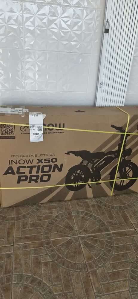 foto de Bicicleta Elétrica Inow X50 Action Pro - 1000w