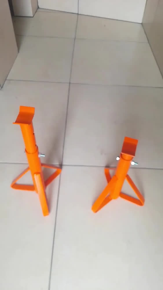 foto de Cavalete Automotivo P/carros Apoio Tripé 2 Ton - 2 Unidades